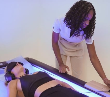 Guided Dry Floatation Therapy at Amrit Ocean Resort