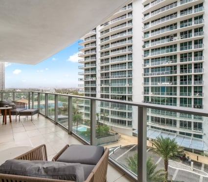 Balcony view from the junior king suite