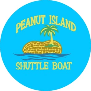 Peanut Island Shuttle Boat Logo