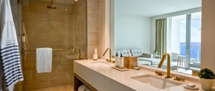 Jr suite king room at Amrit Ocean Resort