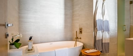 Jr suite king room at Amrit Ocean Resort