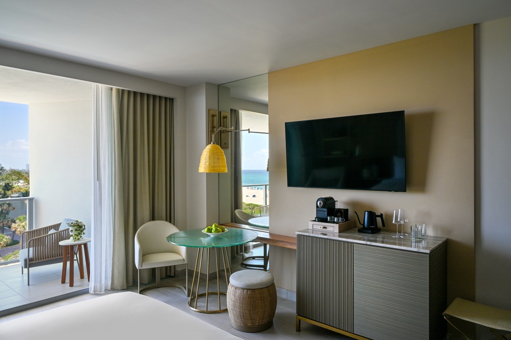 King room of Ocean View king at Amrit Ocean Resort located at Singer Island, Riviera Beach Florida