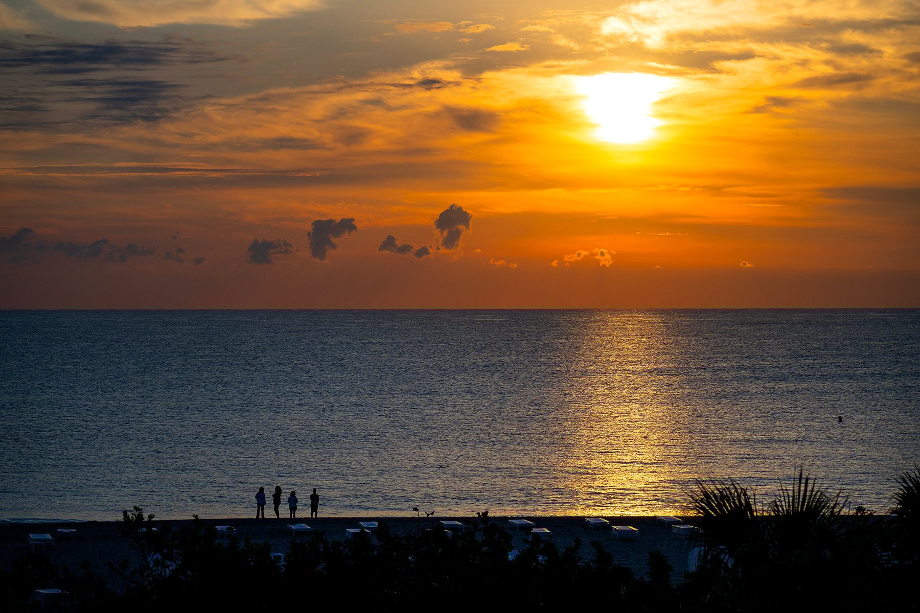 sunrise at Amrit Ocean Resort
