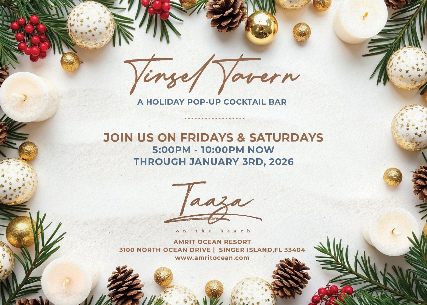 Tinsel Tavern at SInger Island